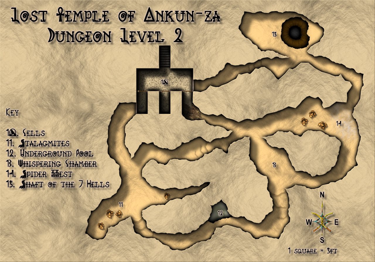 Nibirum Map: lost temple of ankun-za level 2 by Jmabbott